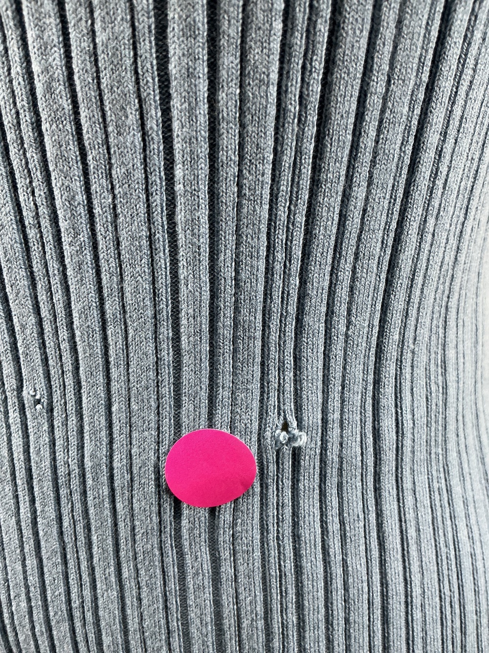 Cotton Cashmere Ribbed Tank - Picture 3 of 3